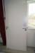 1 Stck. weiß lackiert Tür B 82,5 x 204 cm + 2. weiß lackierte Türen 72,5 x 204 cm, gekennzeichnet. Swedoor