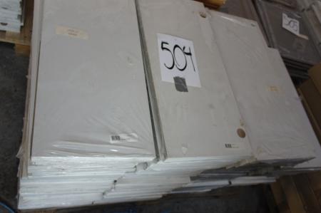  Corner Cupboard doors, white, pallet does not comply with 65  pieces