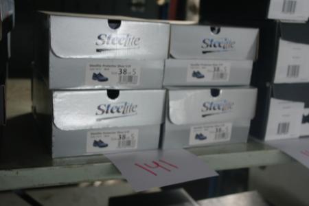 Steelite safety shoes, 4 pcs, size: 38