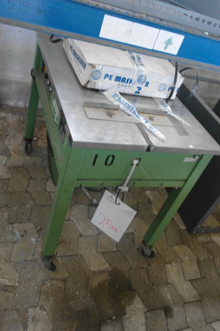 Strapping machine, Jia-in industry, S-723S, year 1985