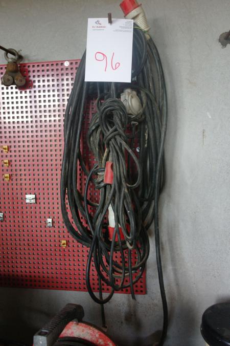 Verschiedene elektrische Kabel
