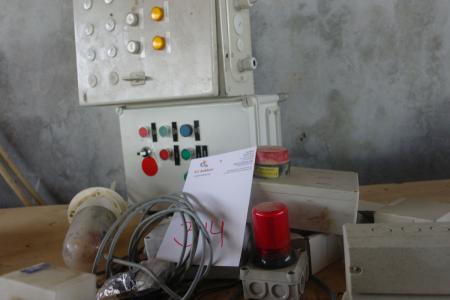 Various control panels machines