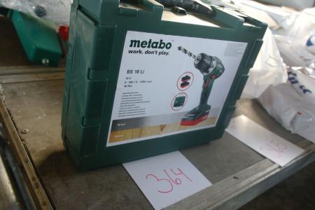 Metabo, 18 volt drill, BS 18 Li, Ny