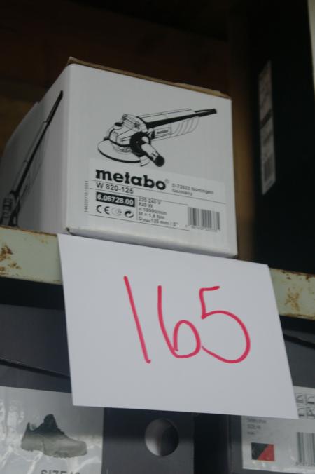 Metabo angle grinder, 125mm