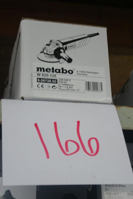 Metabo vinkelsliber, 125mm