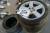 Tires with rims 225/45 R 17 5 cm between the holes, 2 tires Bridgestone 195 / 65R15 31H