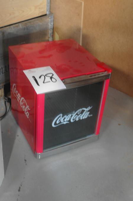Coca cola køleskab, husky model nr. hus-cn165 volume: 50 liter dimensioner: 430 x 480 x 510 mm