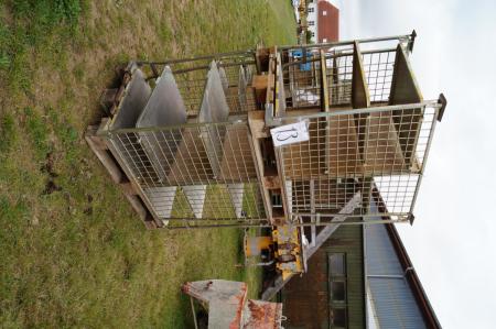 2 pcs transport cages for eur pallets