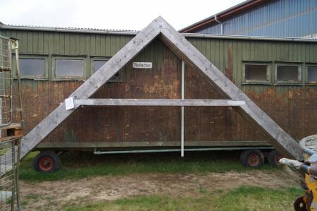 Spær, spændevide 5,5m, vinkel 45 grader - KJ Auktion ...