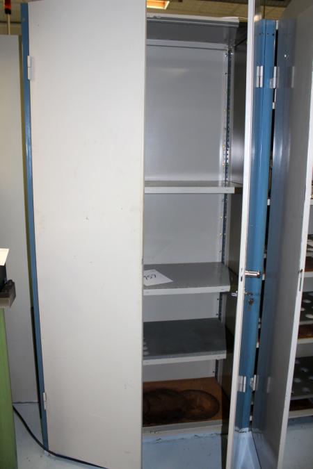 Steel cabinet without content