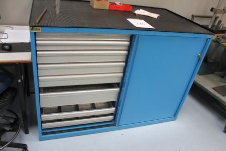 Steel cabinet with drawers, Lista