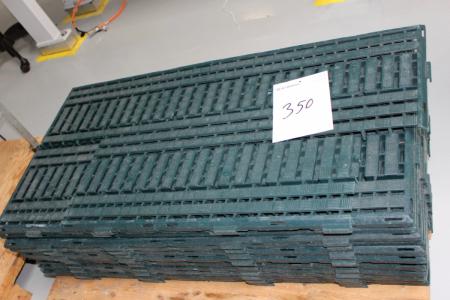 Pallet with non-slip mats