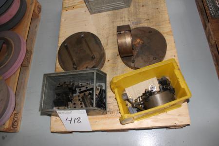Parts for 4 claw / lathe