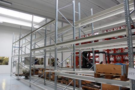 4 Sciences Hovik pallet rack 24 stringers 5 gables, 3000 kg. Of some without weight indication