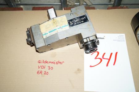 Gildemeister roterende vinkelværktøj  VDI 30/ ø32 mm