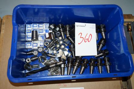 Box of assorted 17 iso 30 tools