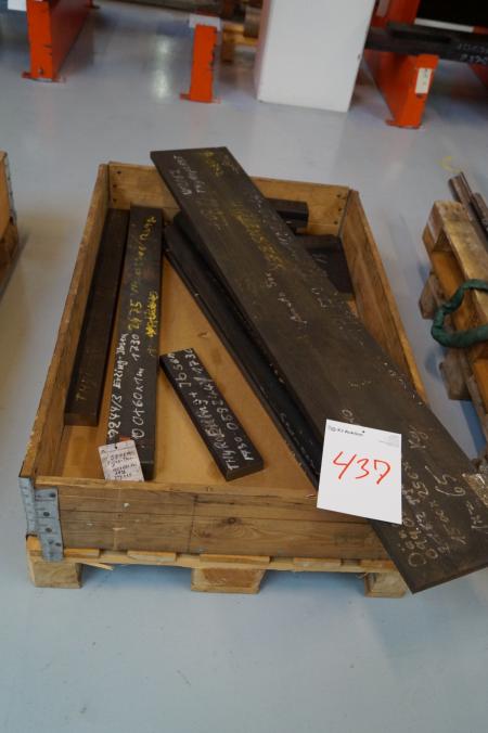 Pallet with tool steel