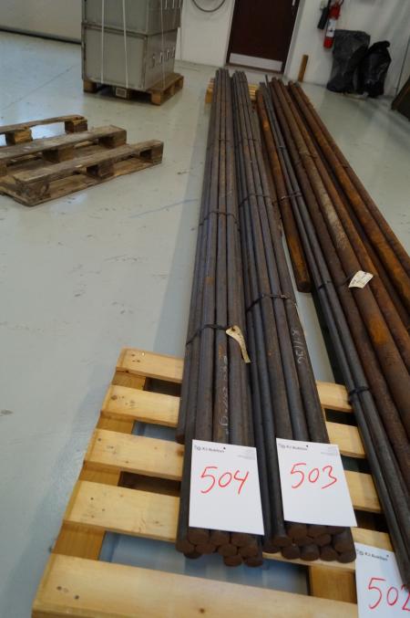Massive steel rods 699.2 kg island 41