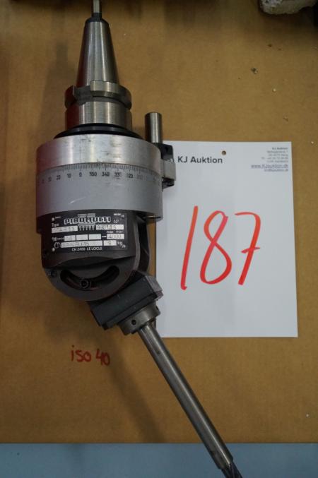 Winkel Fräskopf ISO 40