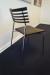 Mødebord kan deles i to 320x110 cm + 12 stk Randers radius design stole.