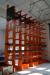 Cantilever racking of 8 stringers height 540 cm width 566 cm depth per branch 50 cm with additional branches in the Pallet.