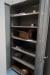 Steel cabinet width 100 cm height 210 cm depth 40 cm without content