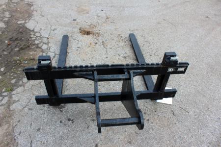 Pallet forks for digging machine CBS-40D 120 mm, NEW, with S40 suspension