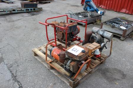 3 pieces. gasoline generators, a position unknown
