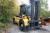 Diesel truck, Heden 5670, årgang 1989, 8 ton max. Løftehøjde 3600 mm. Mast højde 2990, timer 4110, uden gafler 