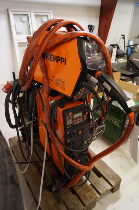Kemppi pulse 350 MIG Welder with wire feed fixed me MXF 65