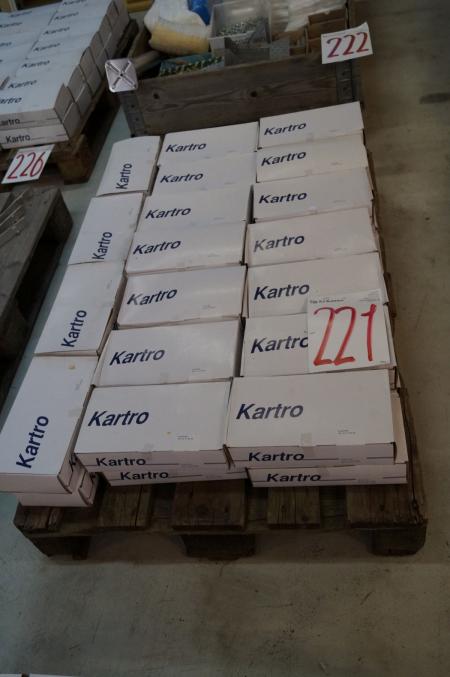 Pallet with Phillips screws 4,2x75 mm 36 boxes of 551 paragraphs about numbers.