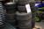Various tires for lawn tractors