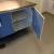 Washing table with the drawer cabinet and base cabinets worktop in HPL