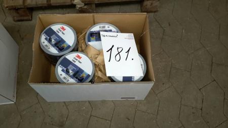 Cloth Tape 16 ruller 5omm x 50 m, silver.