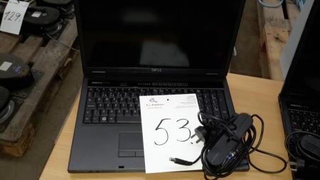 DELL PC with supply cable, type: VOSTRO 1710