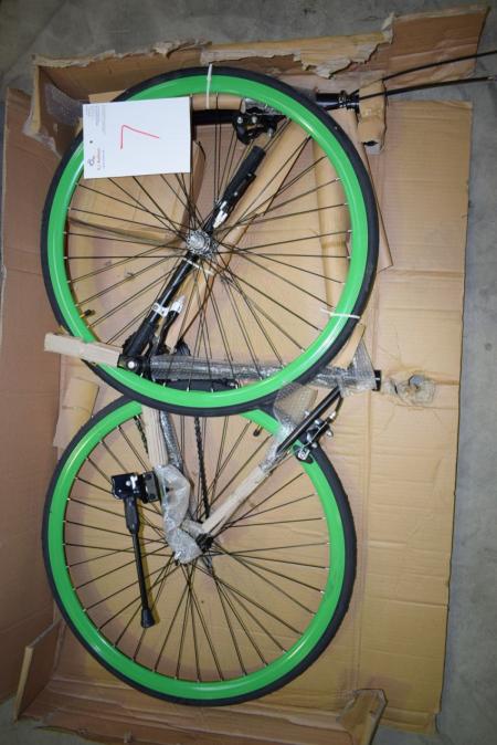 Lord Bicycle u / gear. Black / green