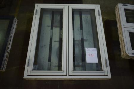 Side-hung window, B 104.8 x H 115.8 cm
