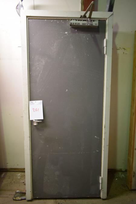 Exterior door, B 59 x H 209 cm