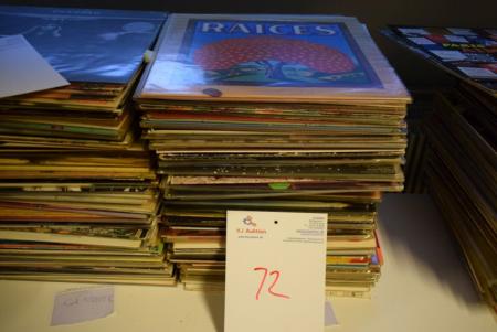 Div. LP records, ca. 100 pieces.