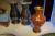 4 pcs. Bjorn Wiinblad platter, 3 vases, ship, ashtray