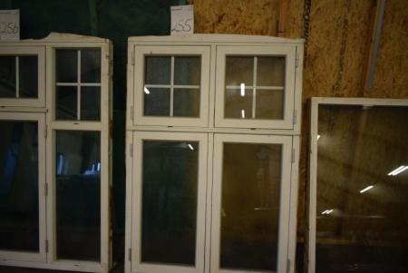 Plastic window, 156 x 109 cm