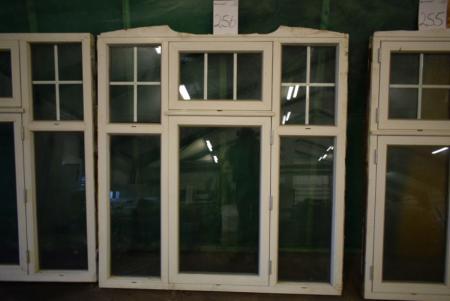 Plastic window, 156 x 149 cm