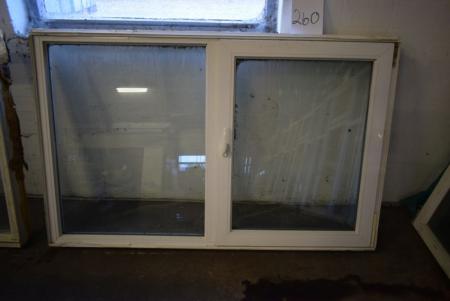 Kunststoff-Fenster, 109 x 171 cm