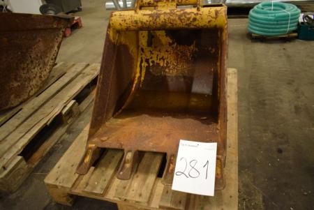 Bucket trencher, mrk. Volvo, 60 cm with the teeth. Very little used