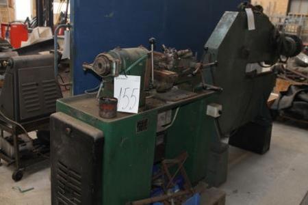 1 piece Scaublin 102 turret lathe, m lot of accessories, m built-in frequency control f motor