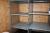 Bookcase, 3 pcs gables, 6 shelves goal racked 100x100cm.