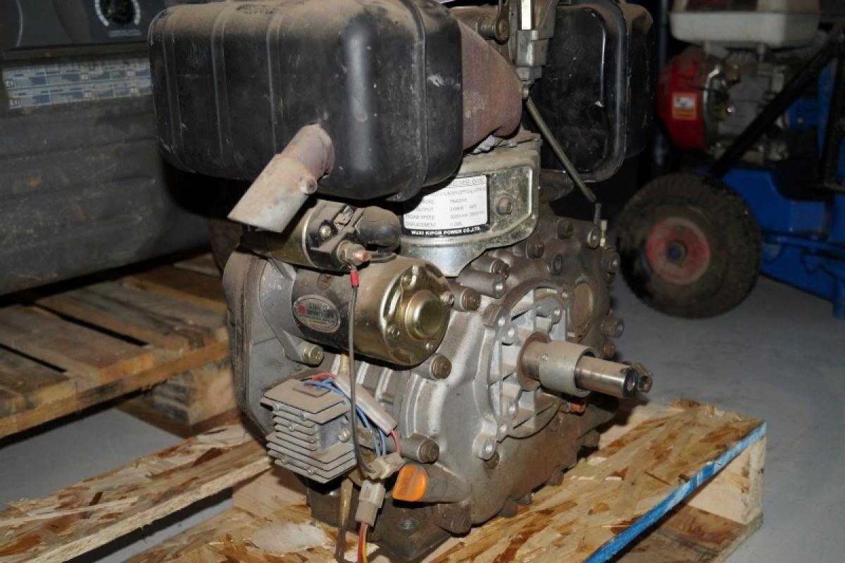 Motor Kipor 1 Zylinder 4-Takt luftgekühlt ISO Dieselmotor 9001  zertifiziert. - KJ Auktion - Maschinen-Auktionen