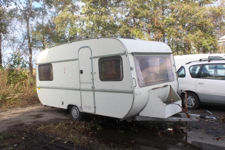 Caravans, Tabbert vintage 1976 chassis no. 162588 with awning. License plates follows NOT to!