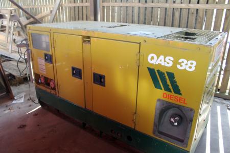 Diesel-Generator Atlas Copco QAS-38 Stunden 6533