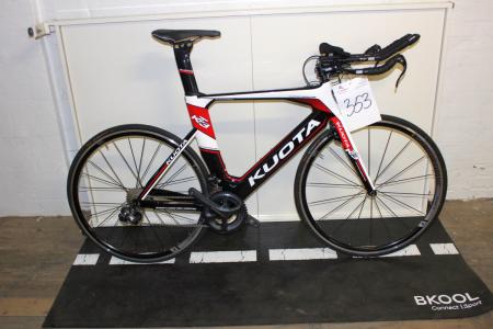 Racer Bike Quota KT3 kappatizerotre 22 gear with American Classic Victory 30 rims color: black / red / white NEW! size L